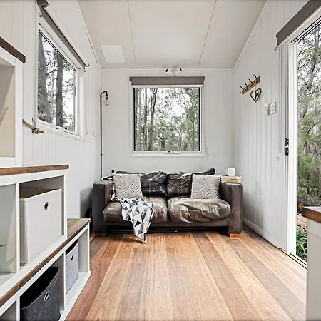 Luxury Tiny Homes In The Forest Rosa Glen Exterior photo