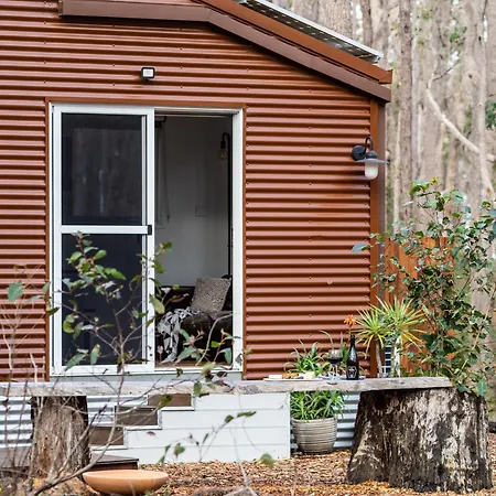 Luxury Tiny Homes In The Forest Rosa Glen Exterior photo