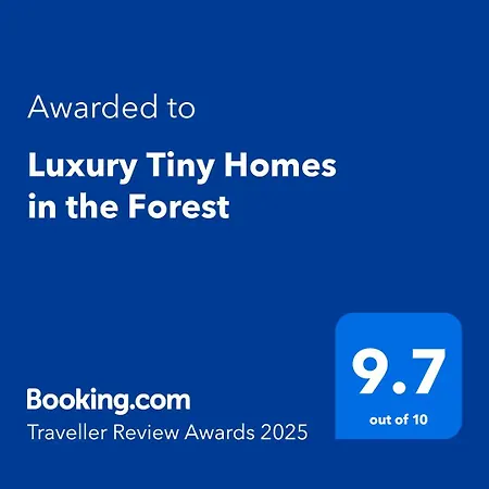 Luxury Tiny Homes In The Forest Rosa Glen Exterior photo