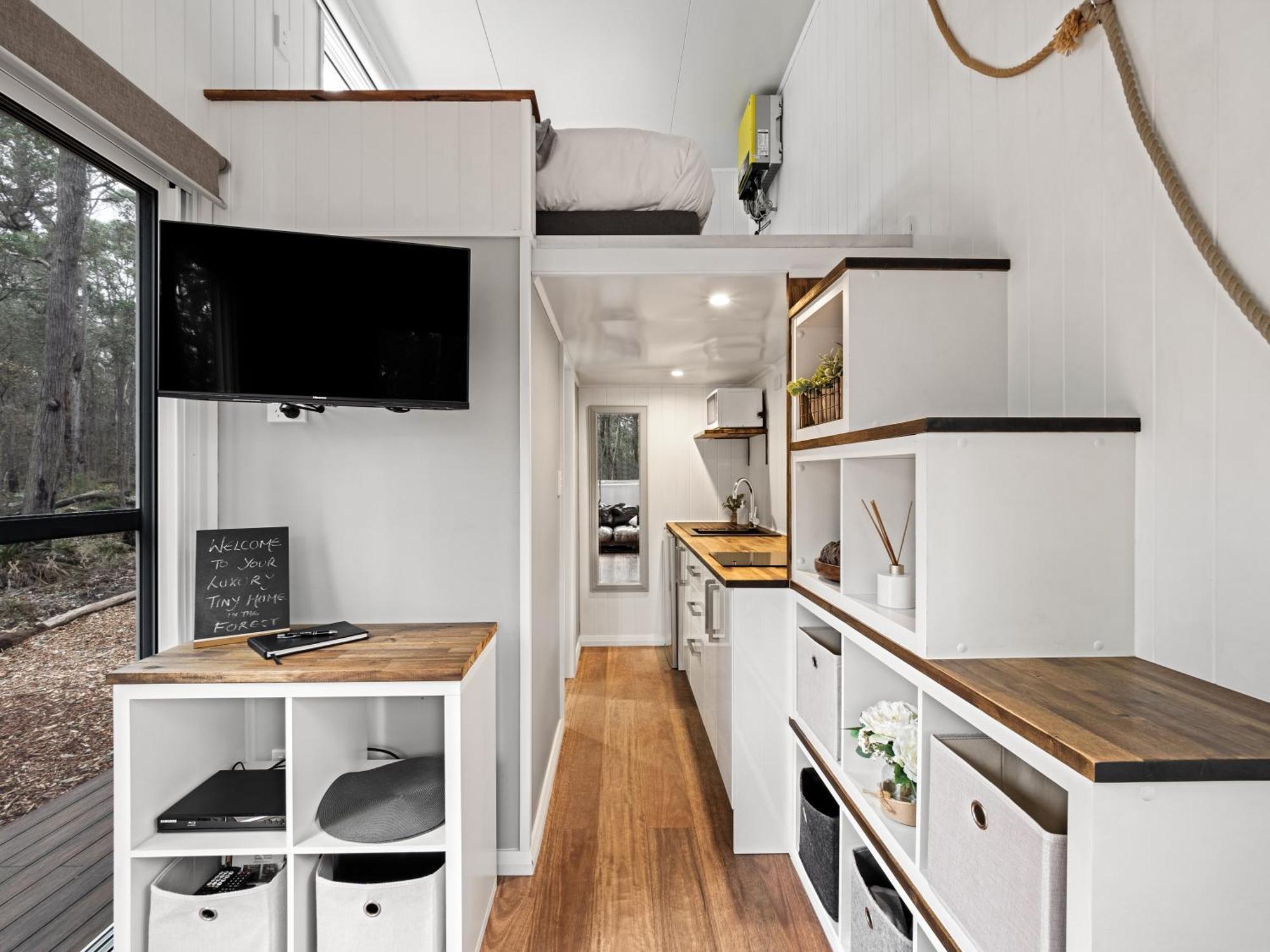 Luxury Tiny Homes In The Forest Apartment